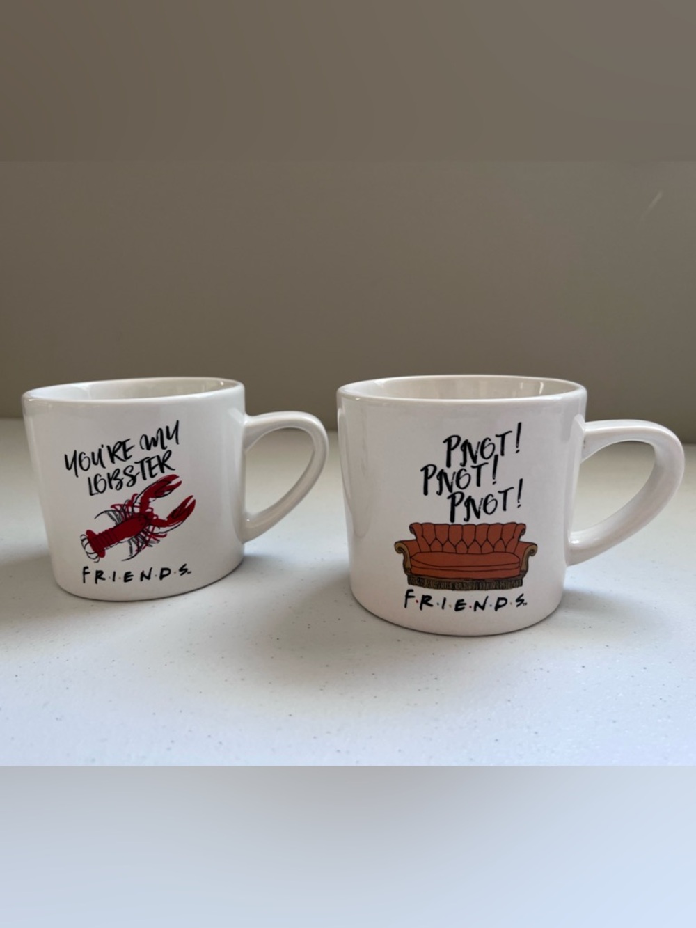Friends TV Show Mug Set – You’re My Lobster Mug Pivot Mug